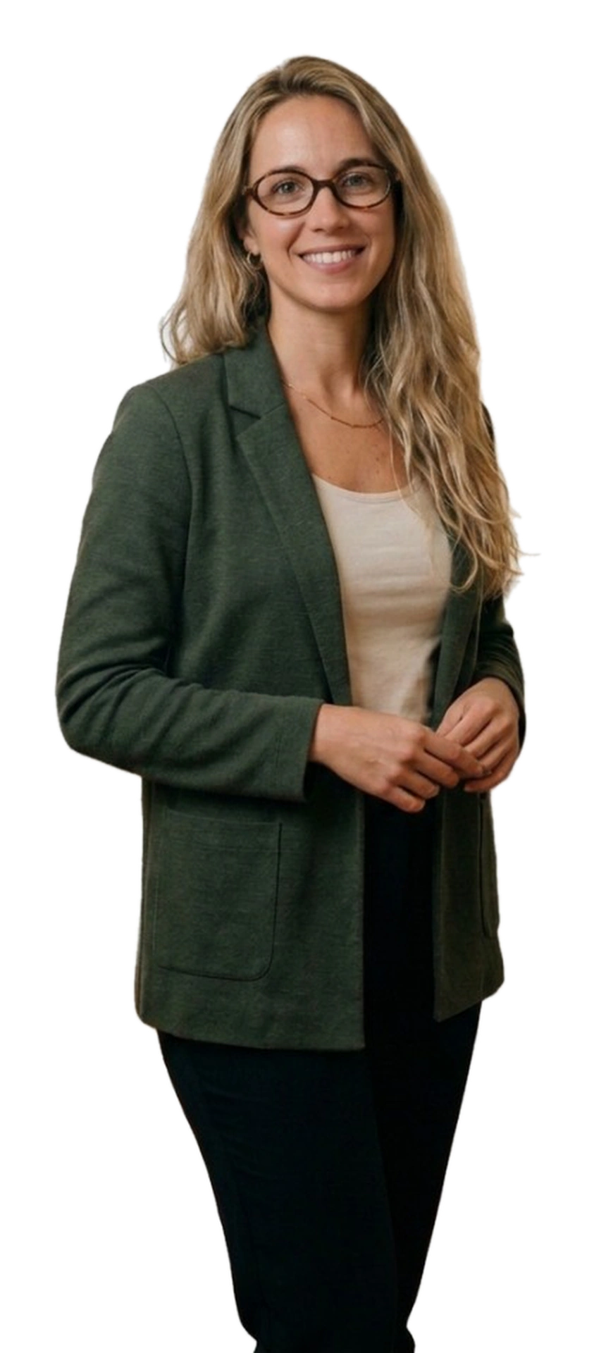 Profissional da Tissei & Bastos pronta para atender psicólogos e clínicas
